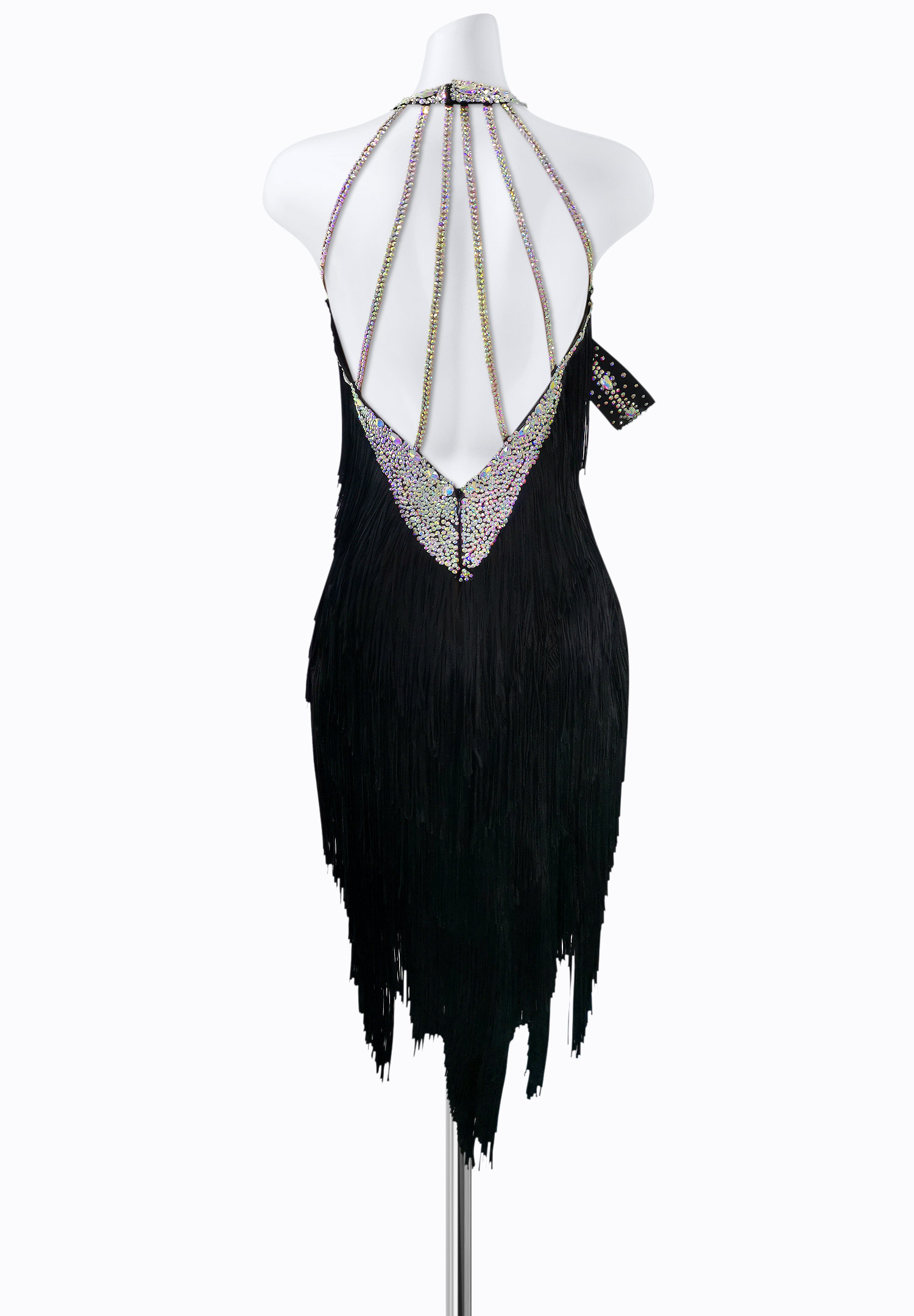 Midnight Crystal Latin Dress AM-L3620 | International Latin