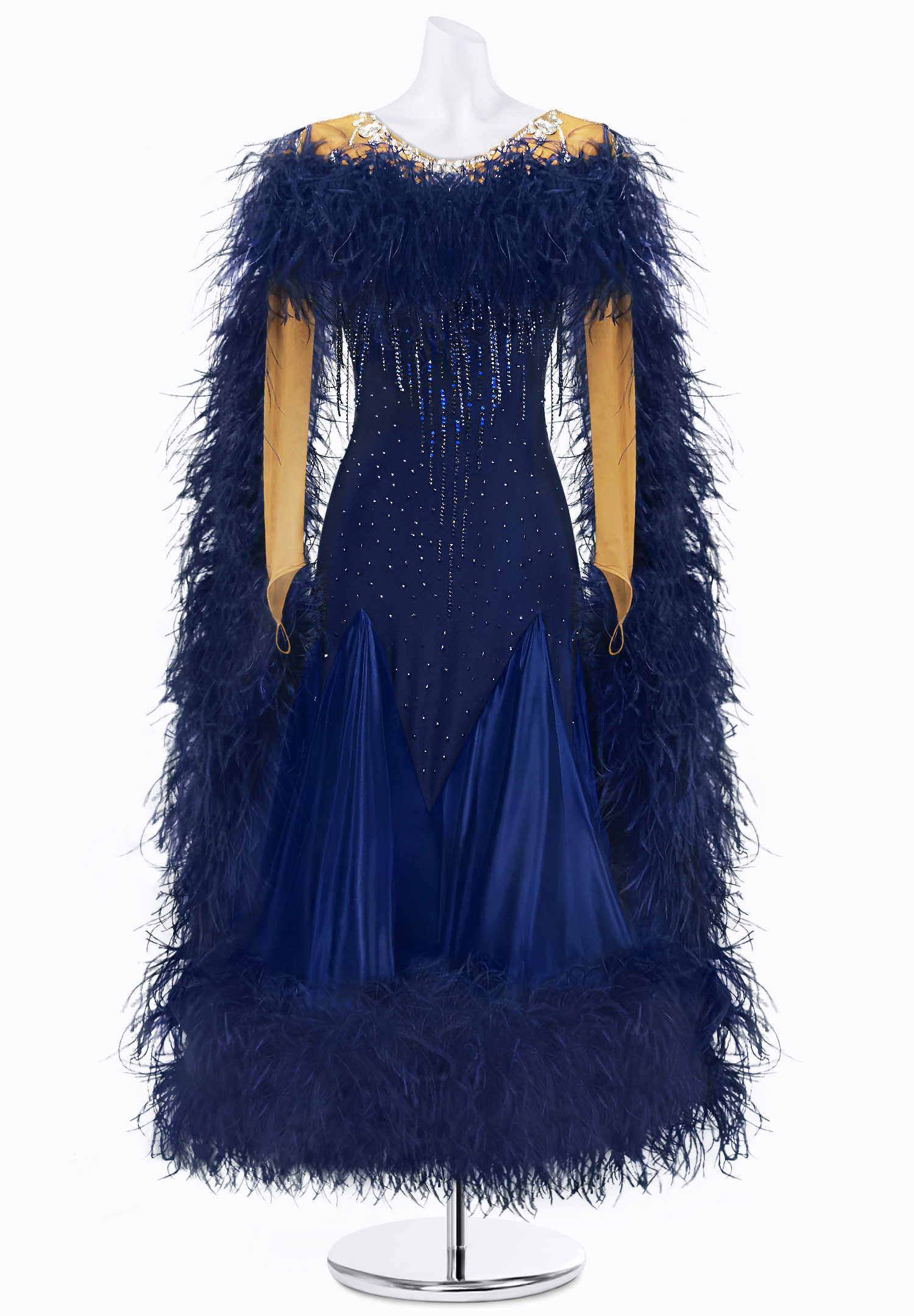 Midnight Dare Ballroom Gown AM-B3407