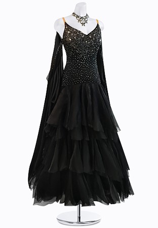 Midnight Legend Ballroom Gown AMB3015