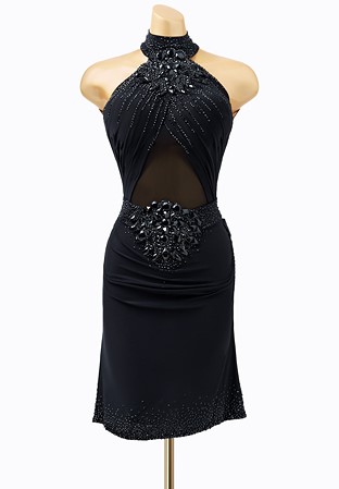 Midnight Mystique Latin Dress ADL2914