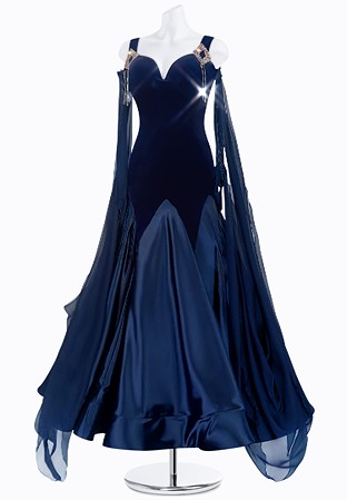 Midnight Velvet Ballroom Gown PR-B210046