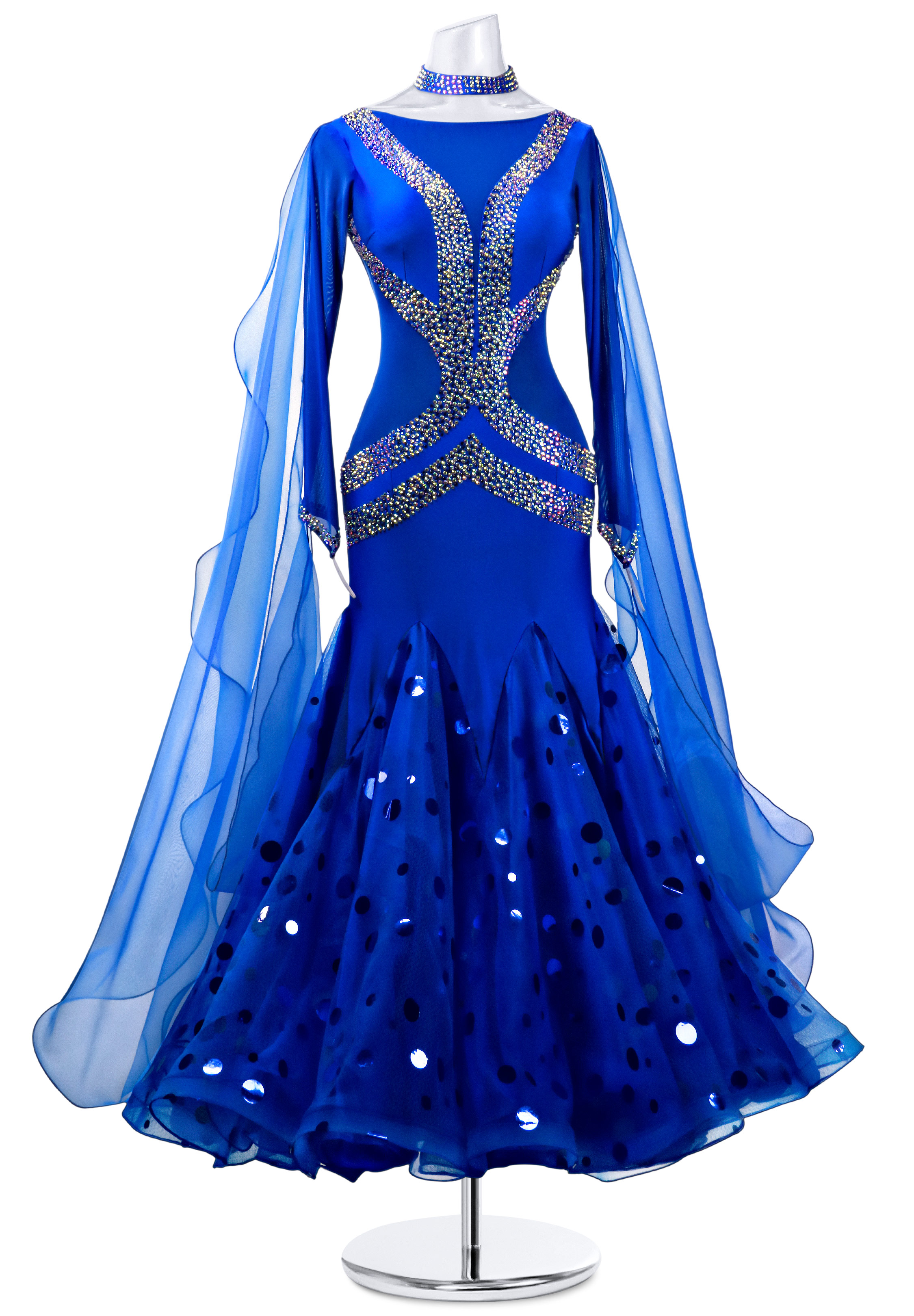 Moonlight Bay Mermaid Ballroom Dress MQ-B166