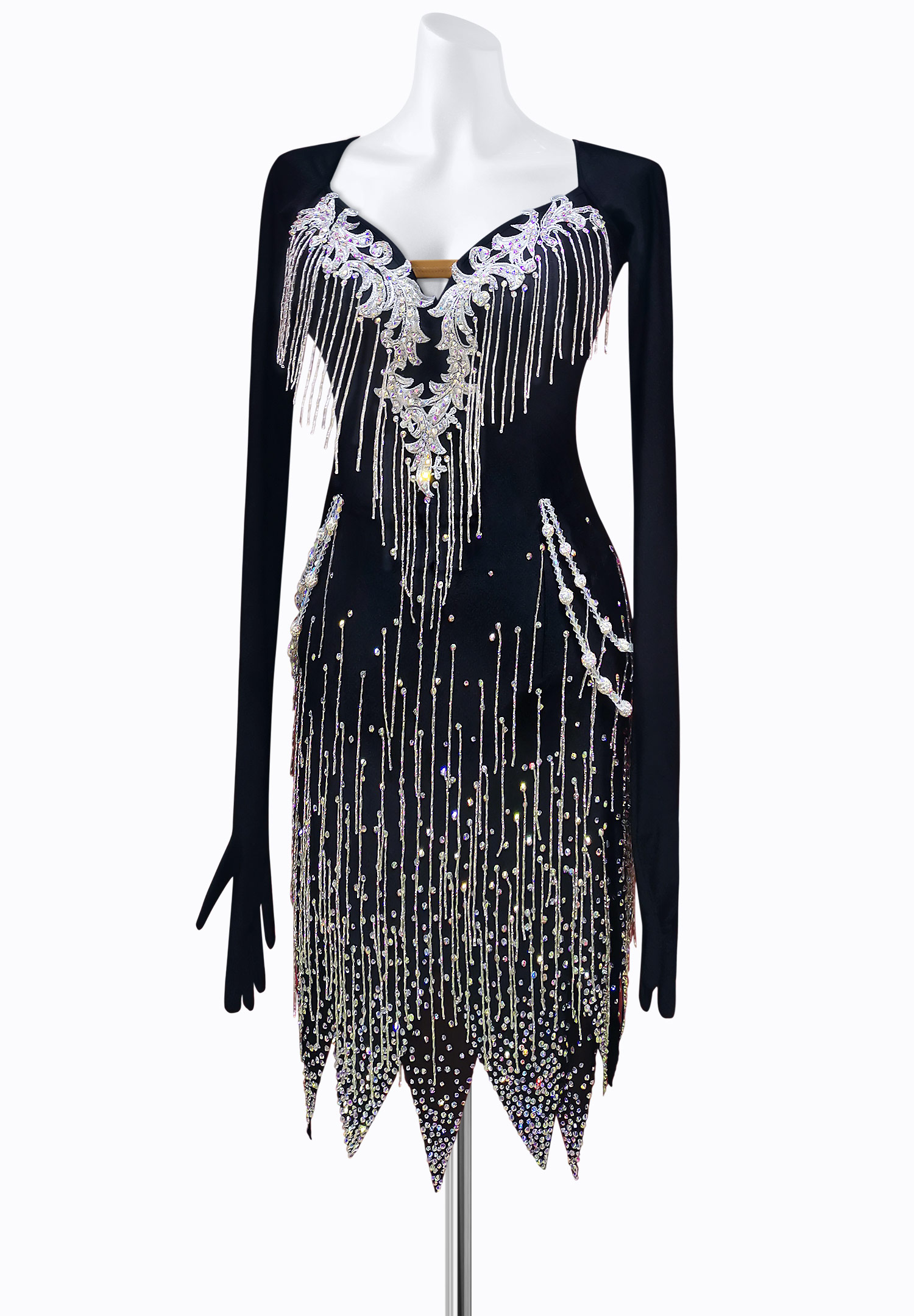 Mystic Applique Latin Dress AM-L3507