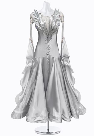 Mystic Feather Ballroom Gown AMB3302