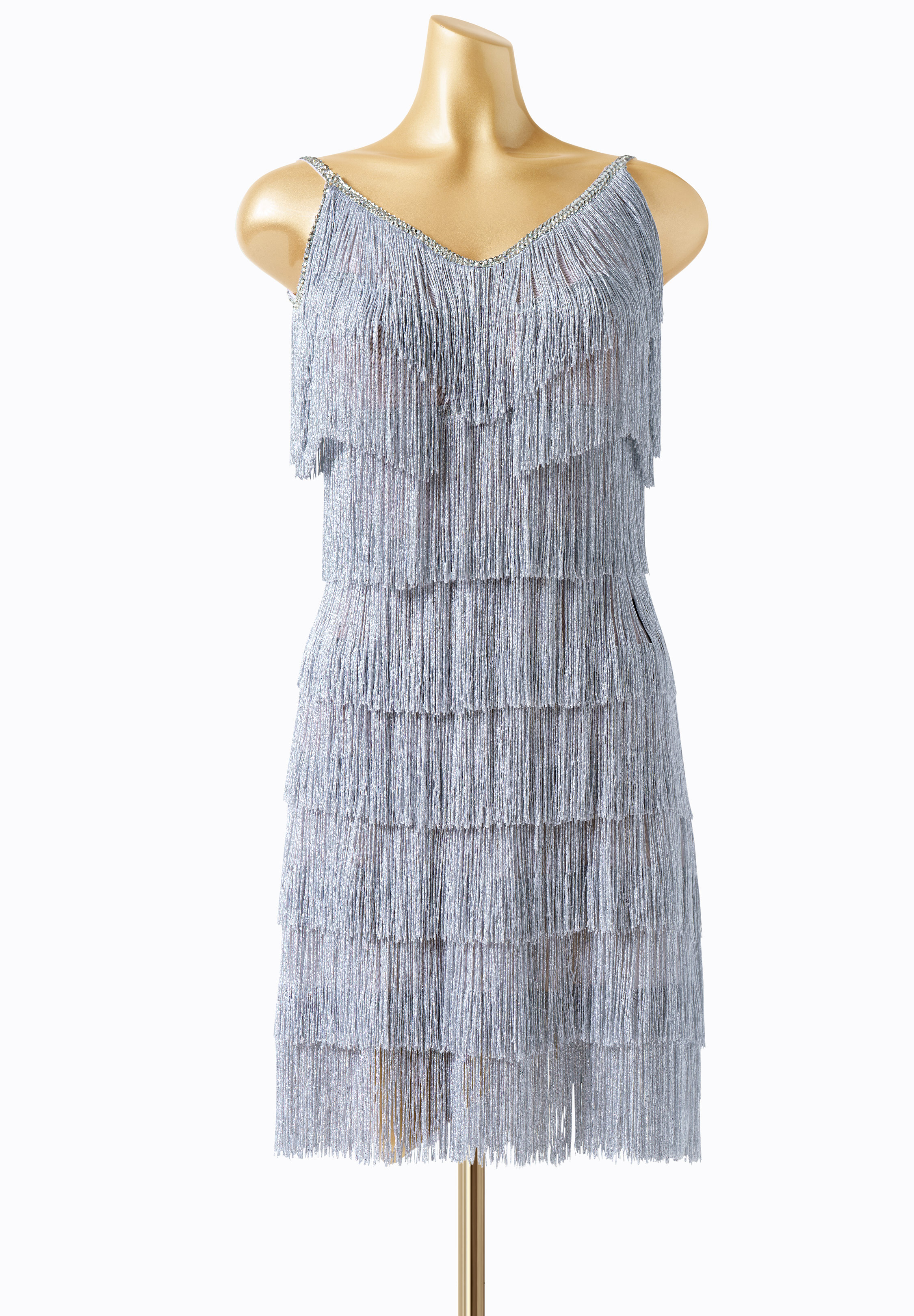 Mystic Fringe Latin Dress VB-L22010