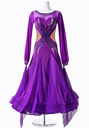 Mystic Iris Ballroom Dress MFB0026