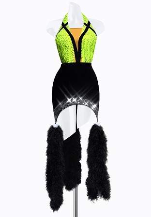 Neon Dream Latin Dress PR-L215034