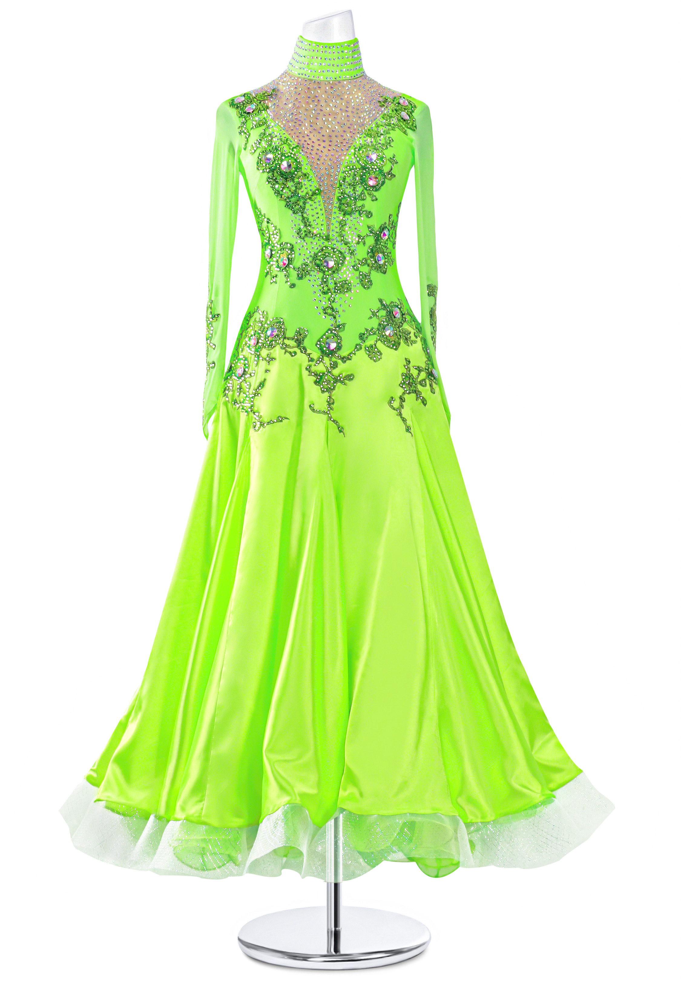 Neon Fantasy Standard Dance Dress MQ B103
