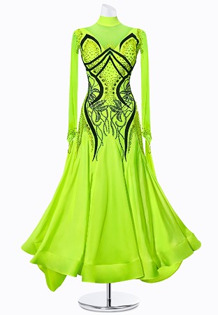 Neon Flow Ballroom Gown JT-B5027