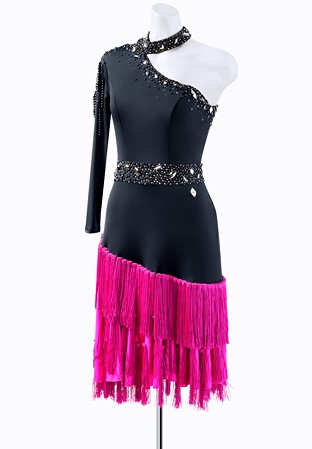 Neon Rave Latin Competition Dress MFL6194