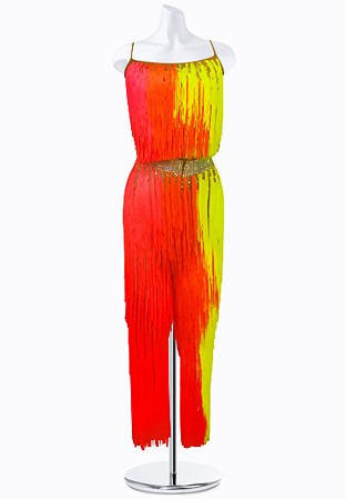 Neon Rave Latin Dress AM-L3604
