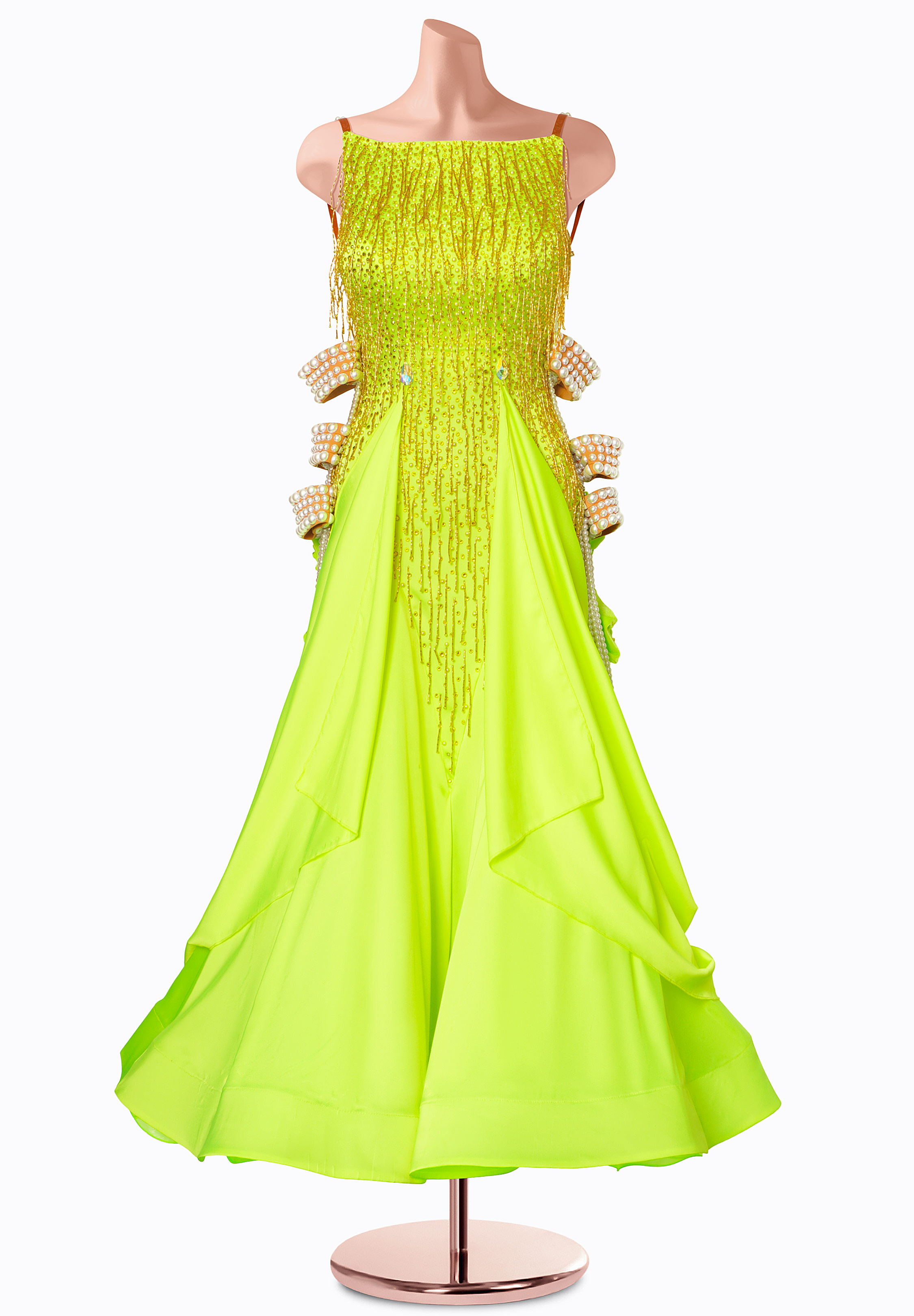 Neon Sunshine Ballroom Gown MF-B0500