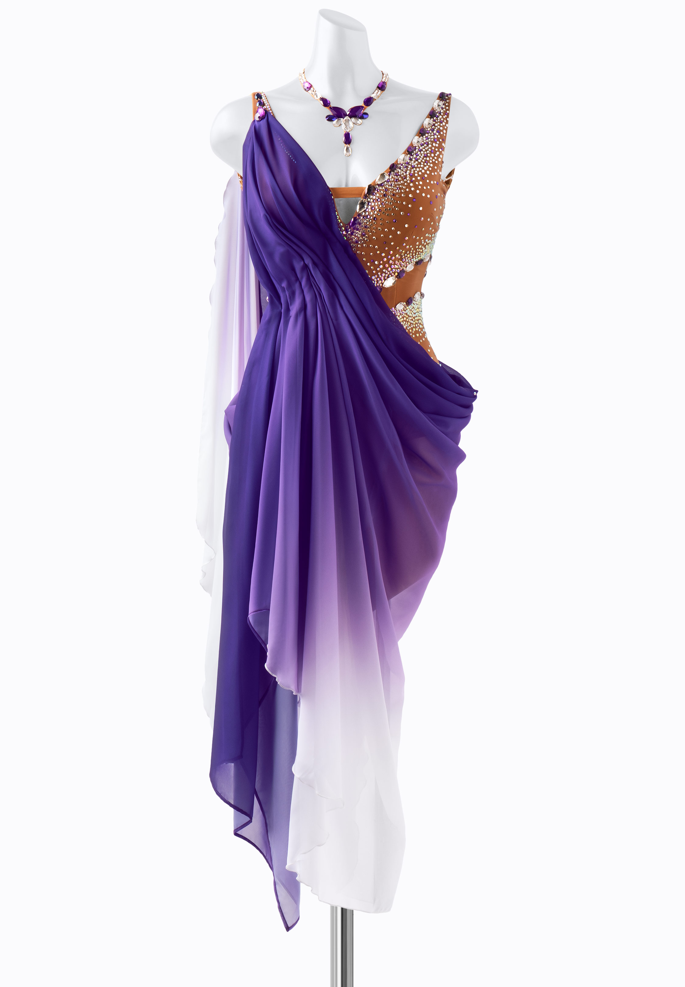 Ombre Desire Latin Dress AM-L3412