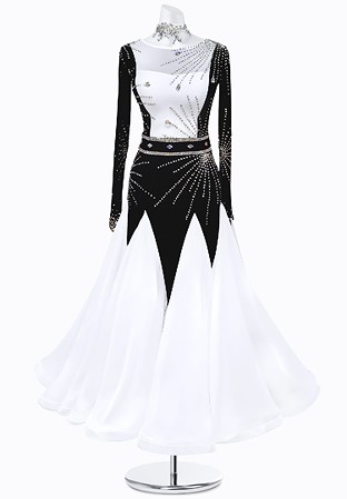 Ombre Domino Ballroom Dress AM-B3228