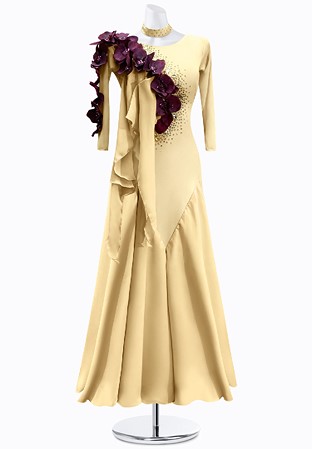 Orchid Elegance Smooth Gown JT-S4459