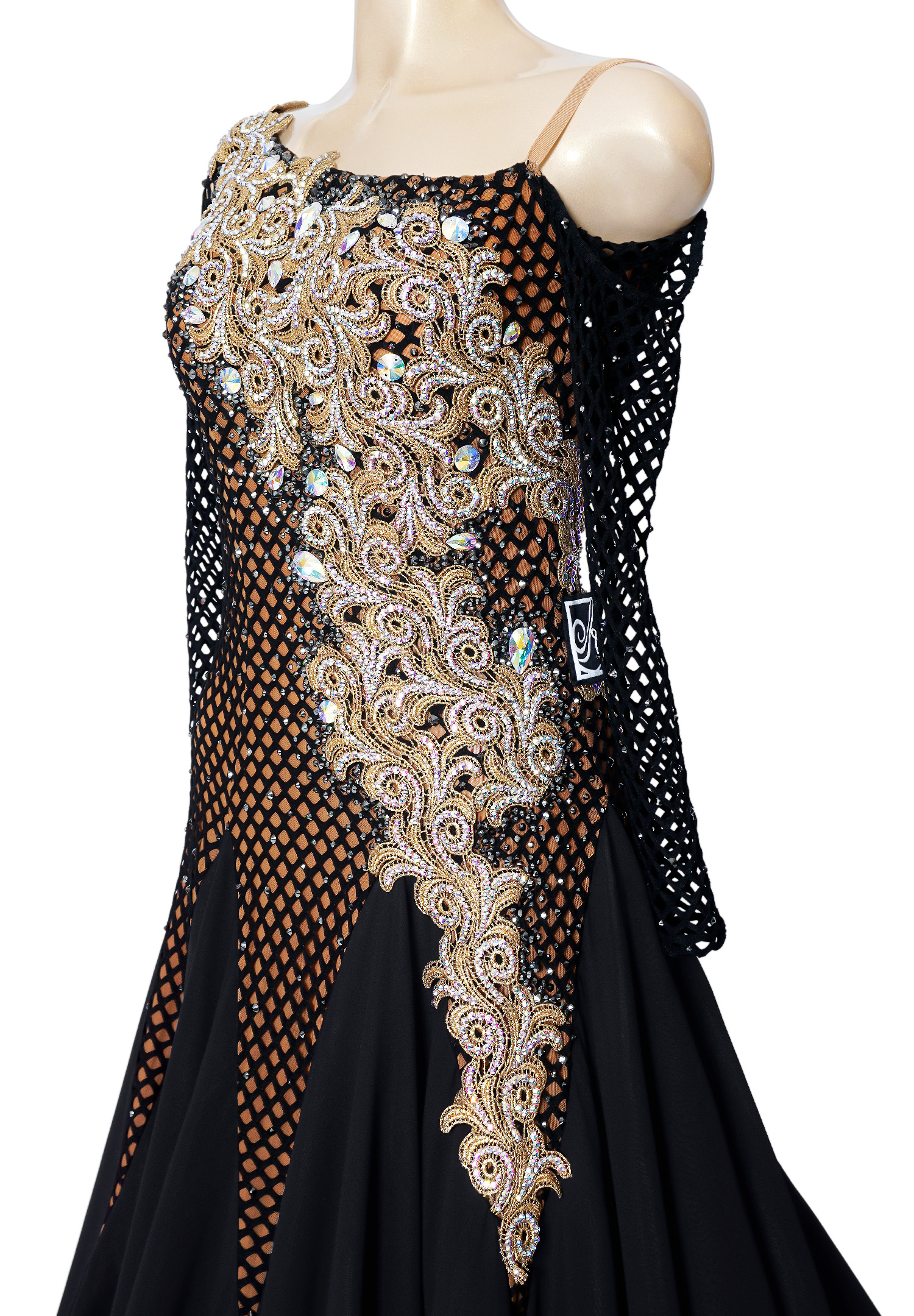 fish net gown