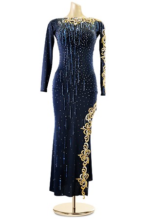 Ornate Meteor Fringe Dance Dress PC-ED18001
