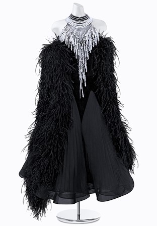 Pearly Pleats Ballroom Gown PR-B250019