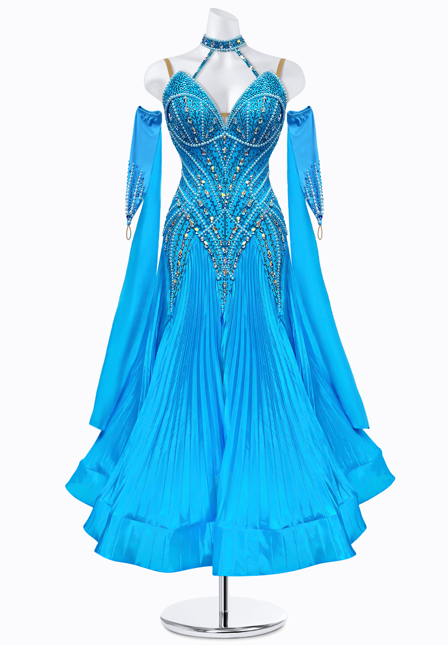 Pleated Skye Ballroom Gown PR-B250057