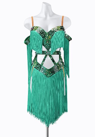 Forest Rhythm Latin Dress PR-L250005