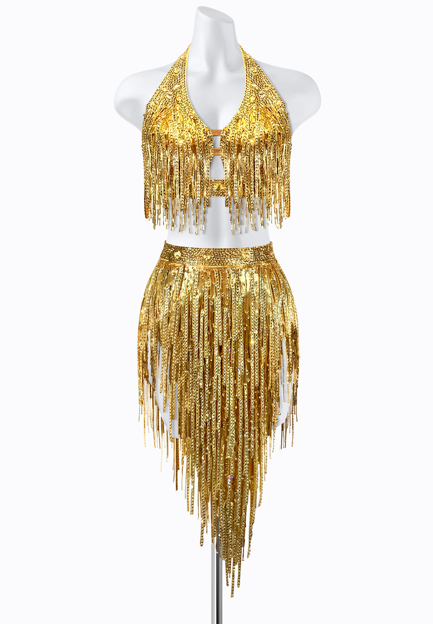 Golden Rhythm Latin Dress PR-L250010