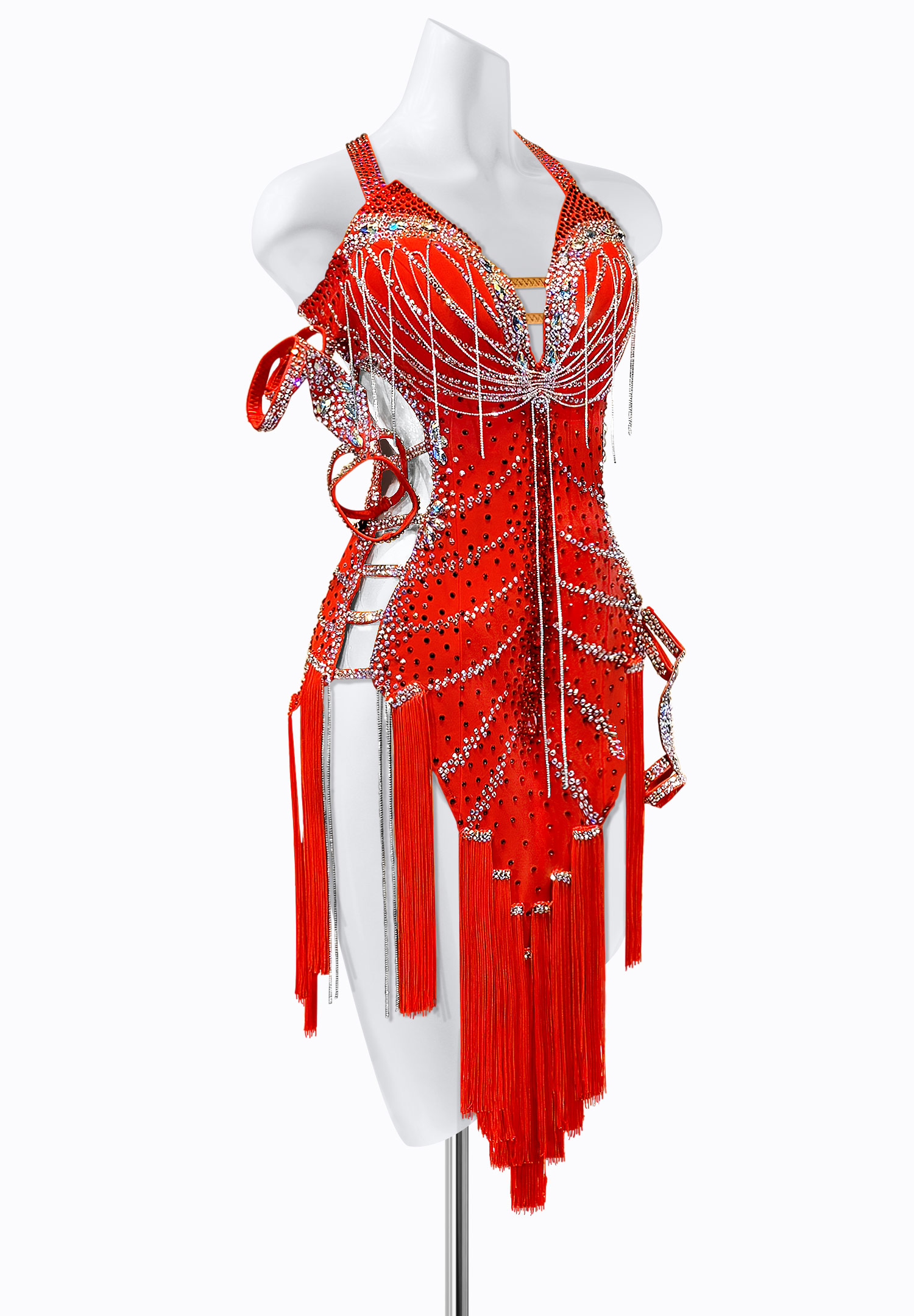 Blazing Charm Latin Dress PR-L250026