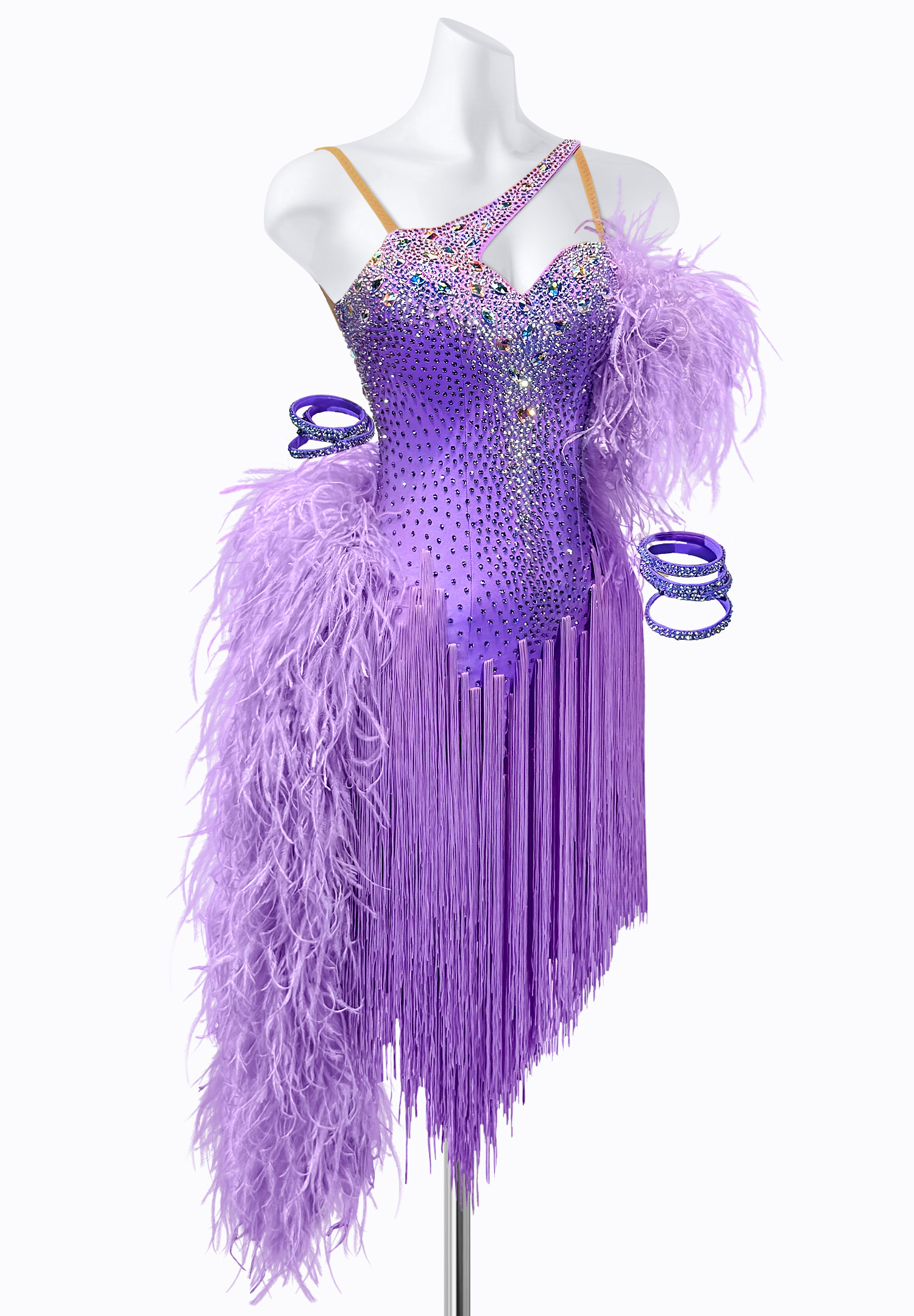 Lilac Flight Latin Dress PR-L250032