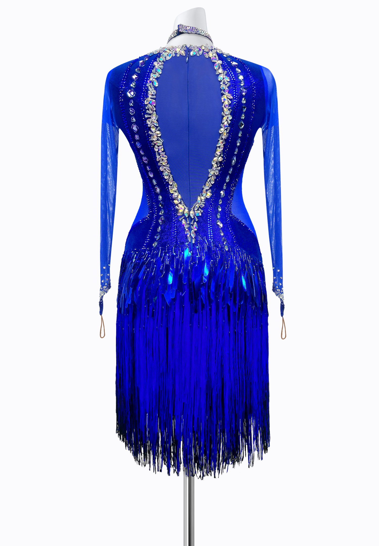 Azure Avalanche Latin Dress PR-L250042 | Latin Rhythm