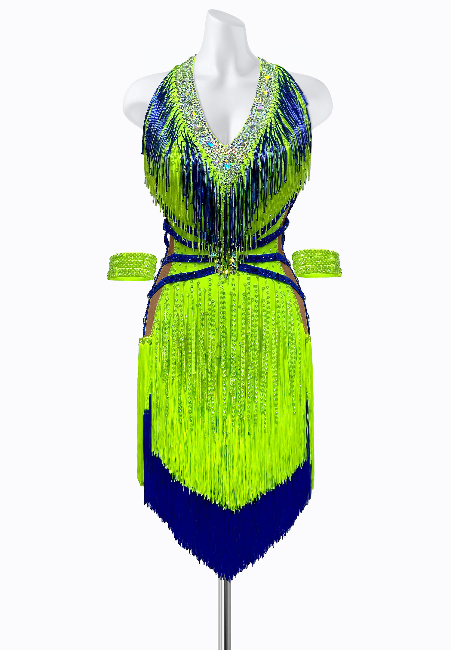 Citron Surge Latin Dress PR-L250043