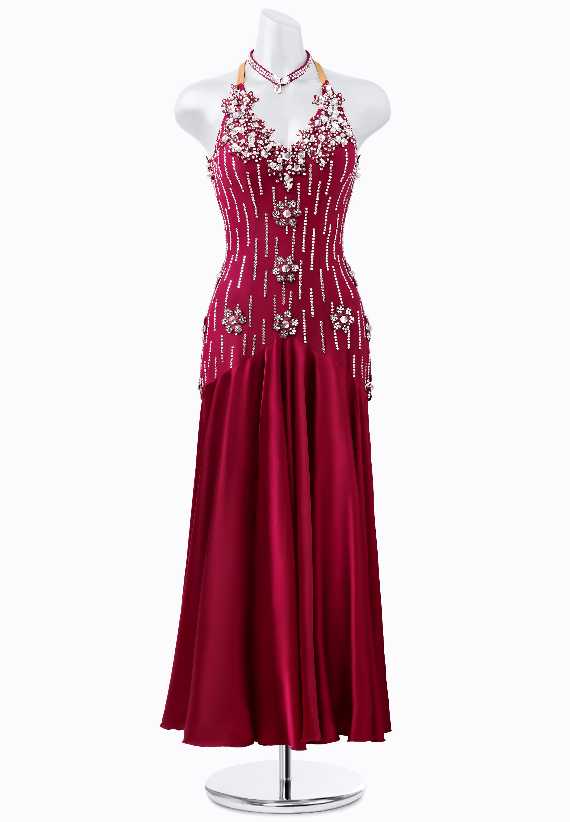 Pearly Rose Smooth Gown PR-S240010