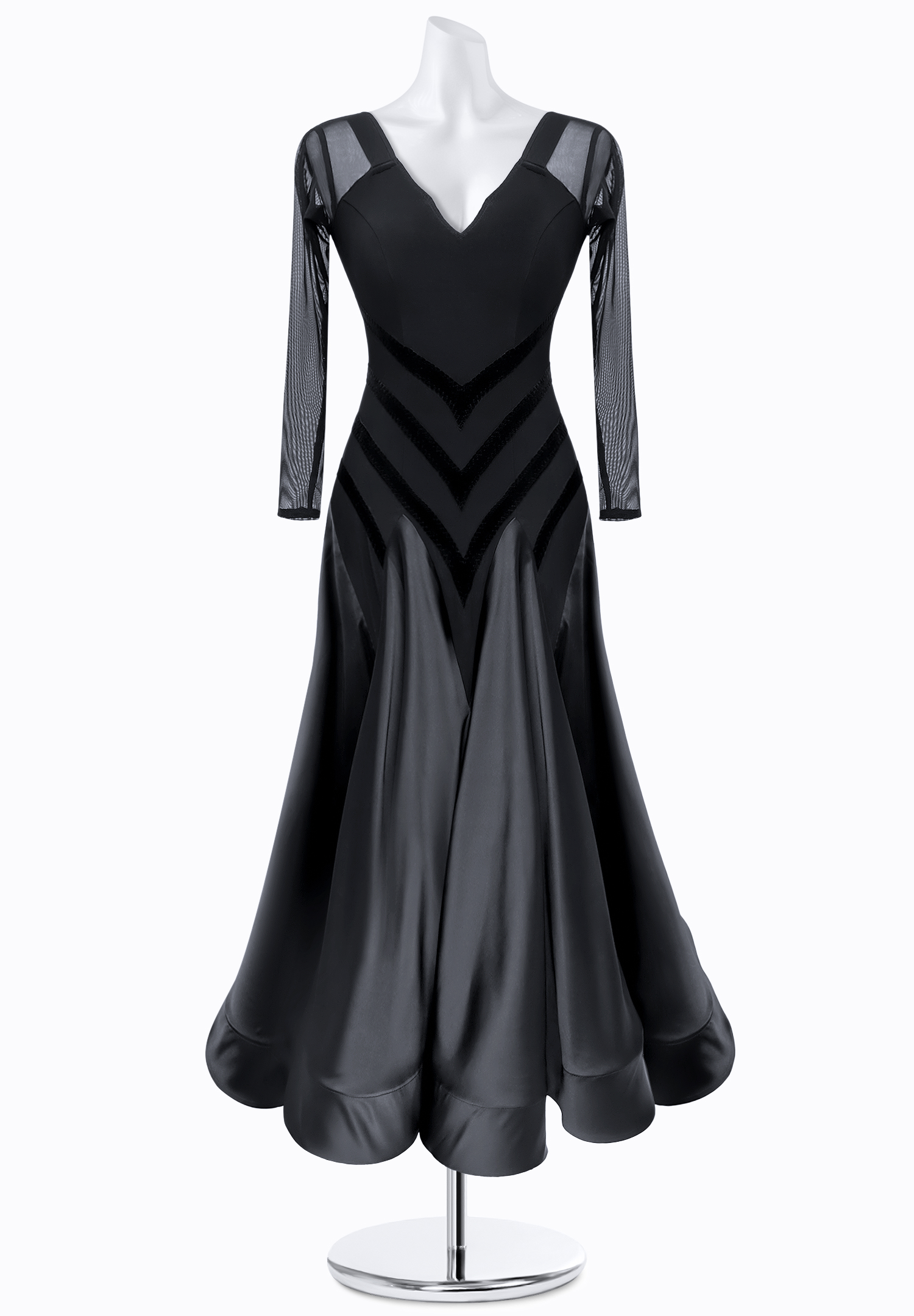 Satin Night Smooth Gown PR-S250014