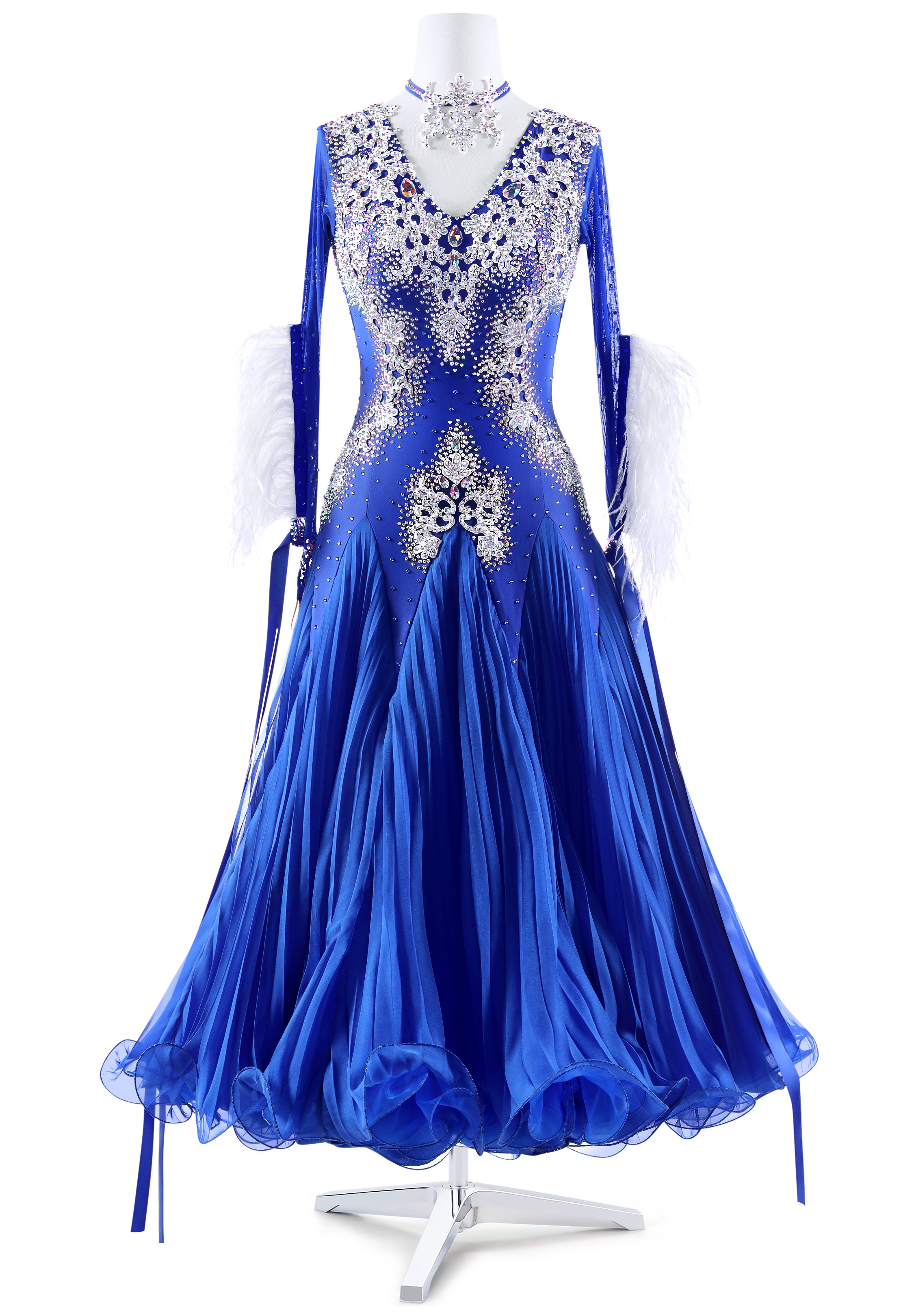 Pacific Applique Ballroom Gown BA-VSB026