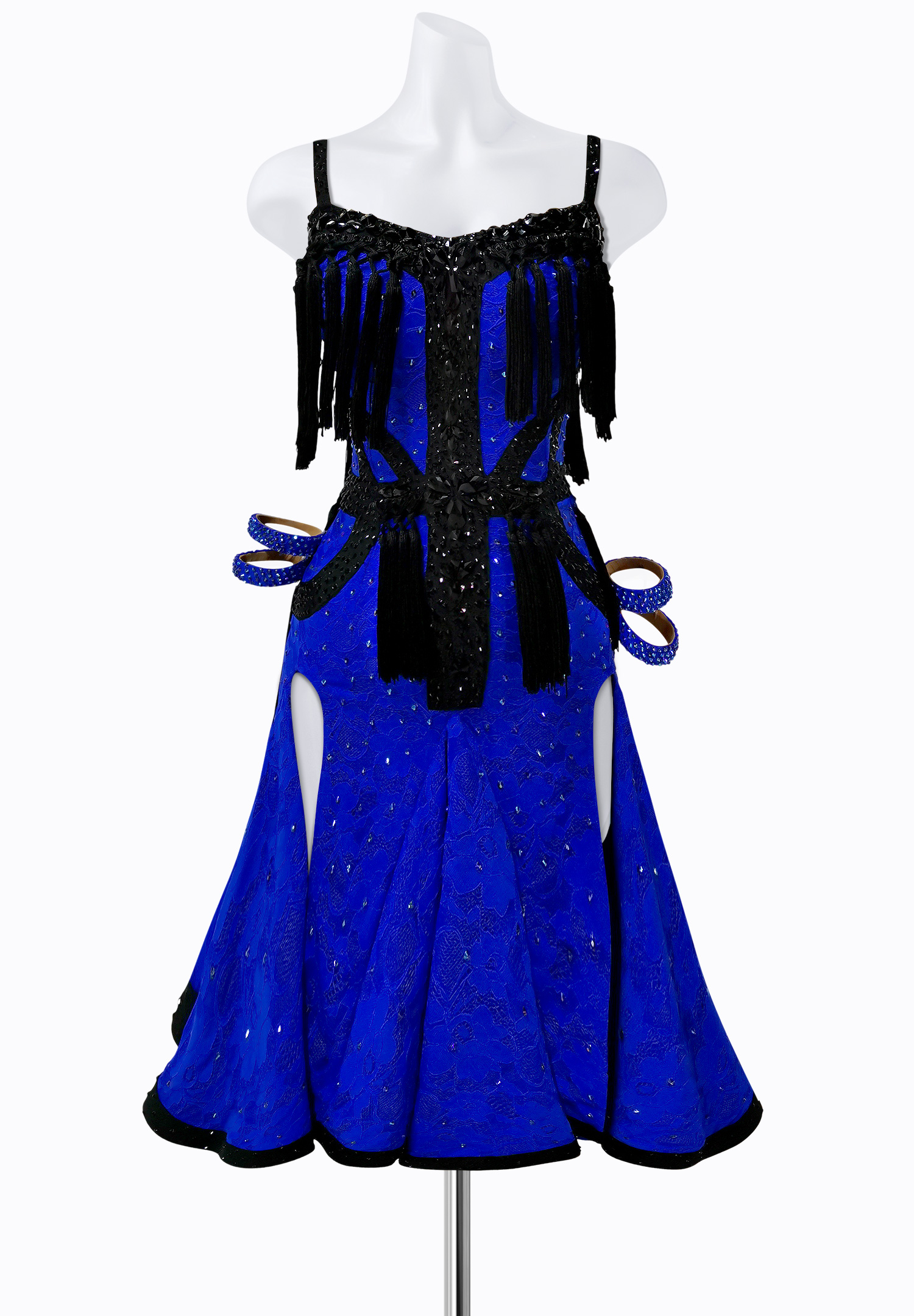 Pacific Fringe Latin Gown AM-L3007