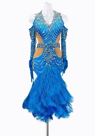 Pacific Halter Latin Dress PR-L225055