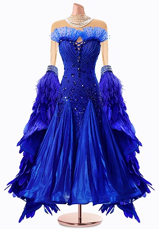 Pacific Swan Ballroom Gown TID-BM1257