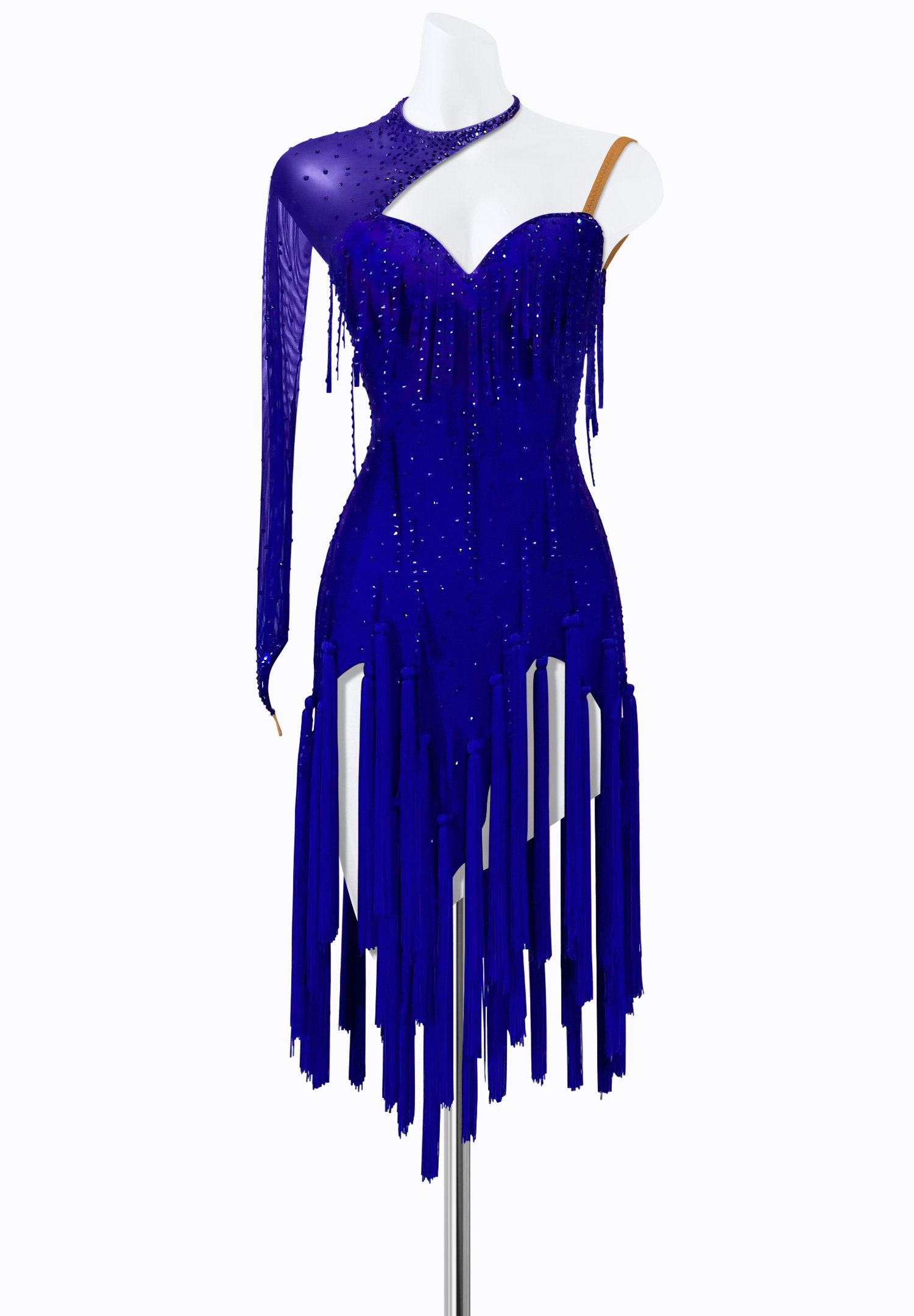 Pacific Tassel Latin Dress PR-L215156