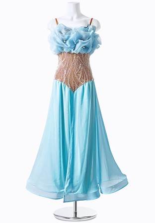 Pearl Frost Ballroom Jumpsuit MF-B0085