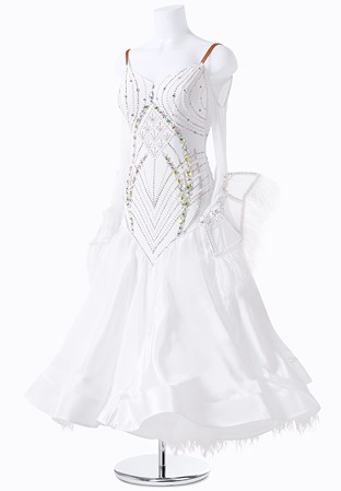 Pearlescent Fantasy Ballroom Dress MFB0129