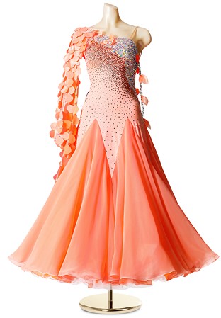 Petal Dream Crystal Ballroom Gown PCWB19069