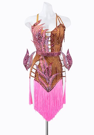 Pink Ice Latin Dress PR-L225182 