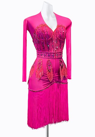 Pink Passion Latin Dress PR-L225081