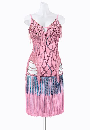 Pink Skies Latin Dress PR-L225167