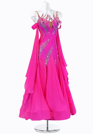 Pleated Desire Ballroom Gown PR-B220054