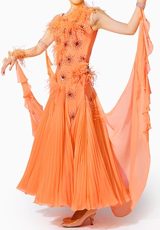 Pleated Paradise Modern Gown PCDSB22603