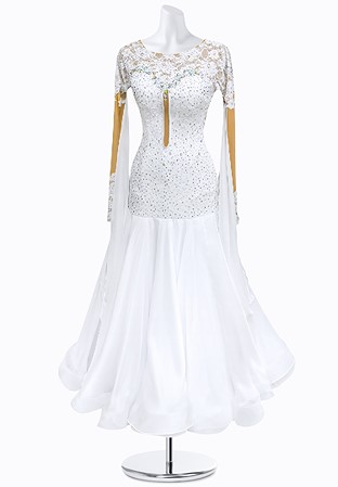 Purity Lace Ballroom Costume AM-B3120
