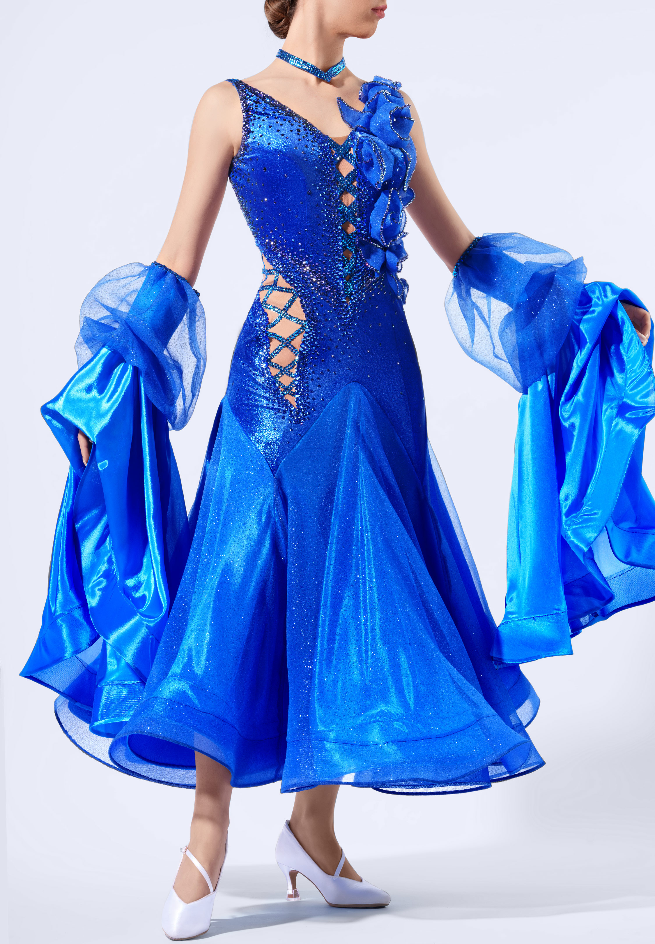 Azure Mirage Ballroom Gown RS-B250004