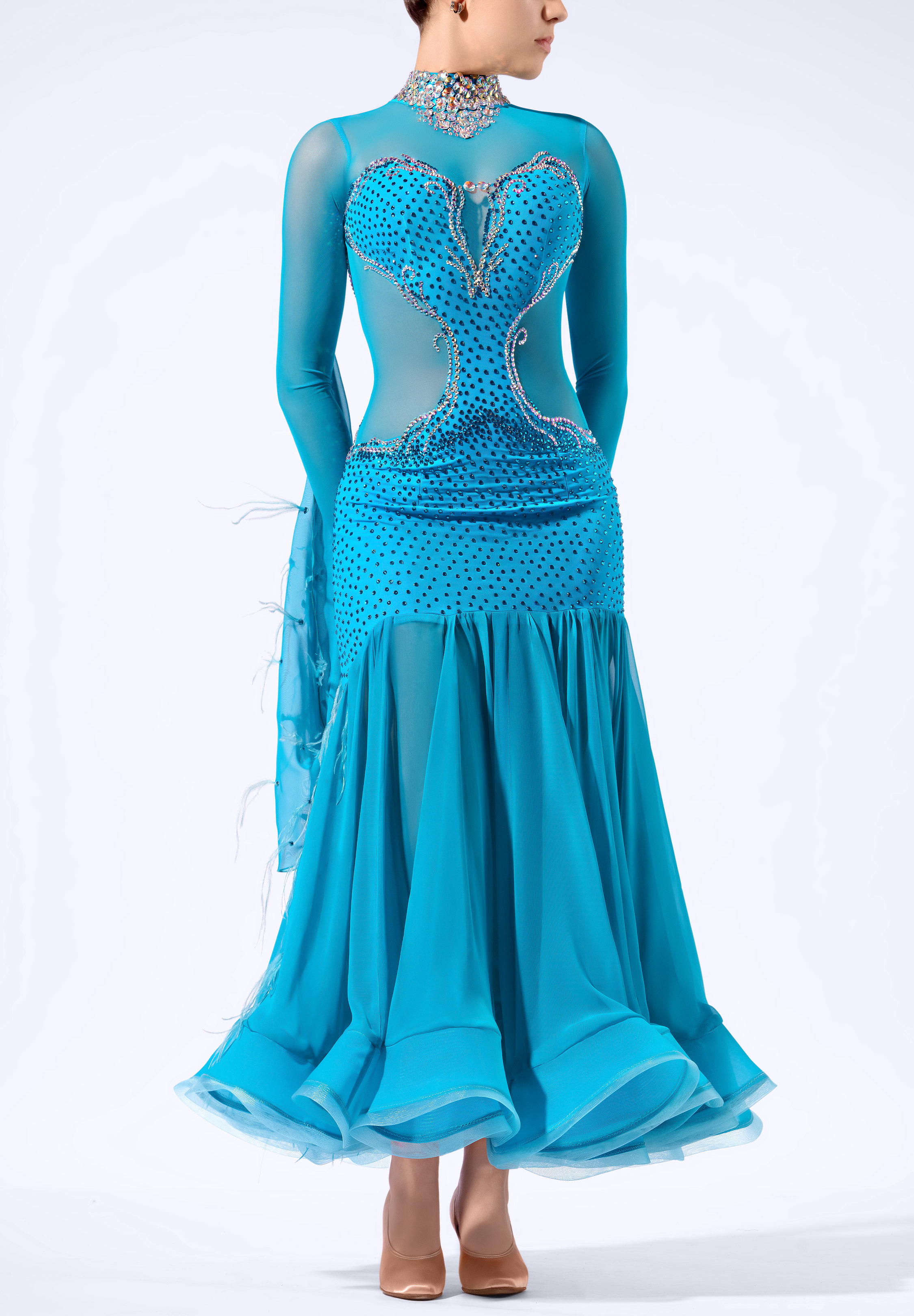 Midnight Reef Ballroom Gown RS-B250012