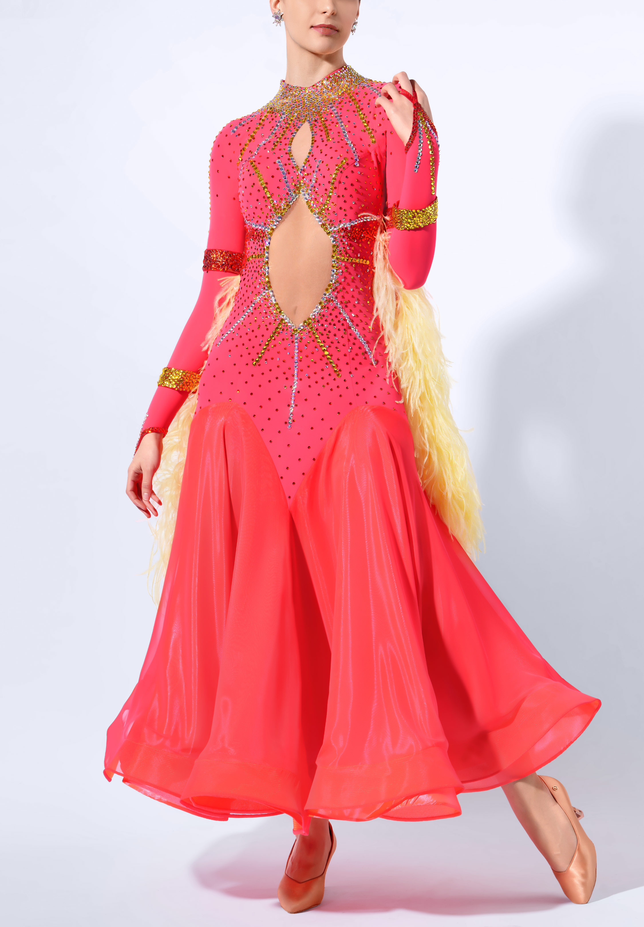 Firebird Glow Ballroom Gown RS-B250018