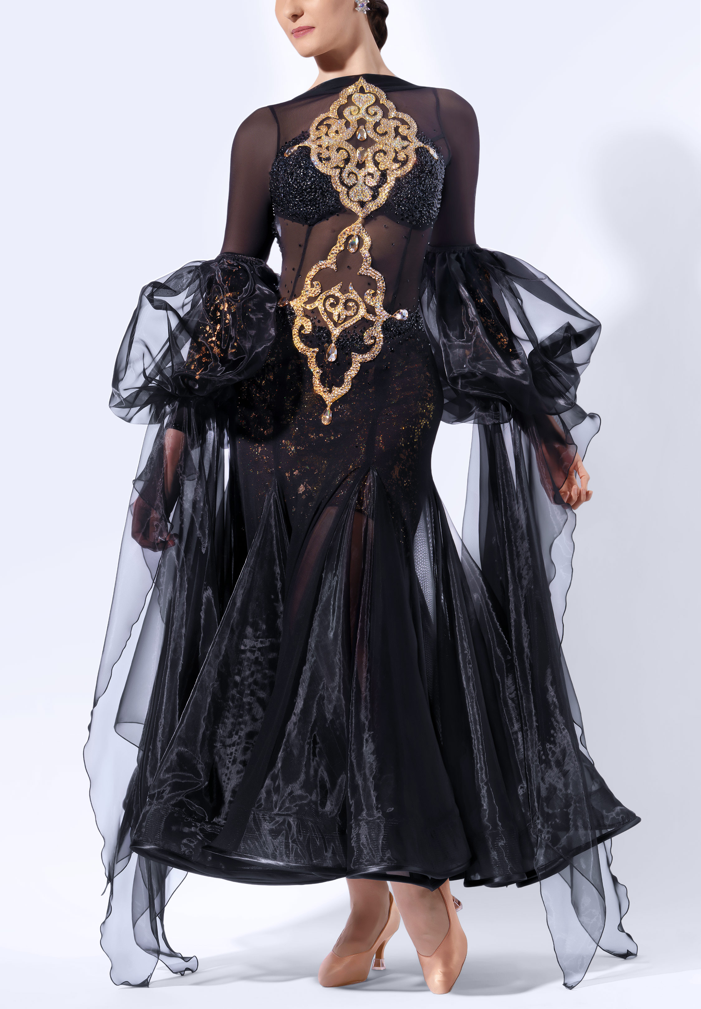 Midnight Empress Ballroom Gown RS-B250025