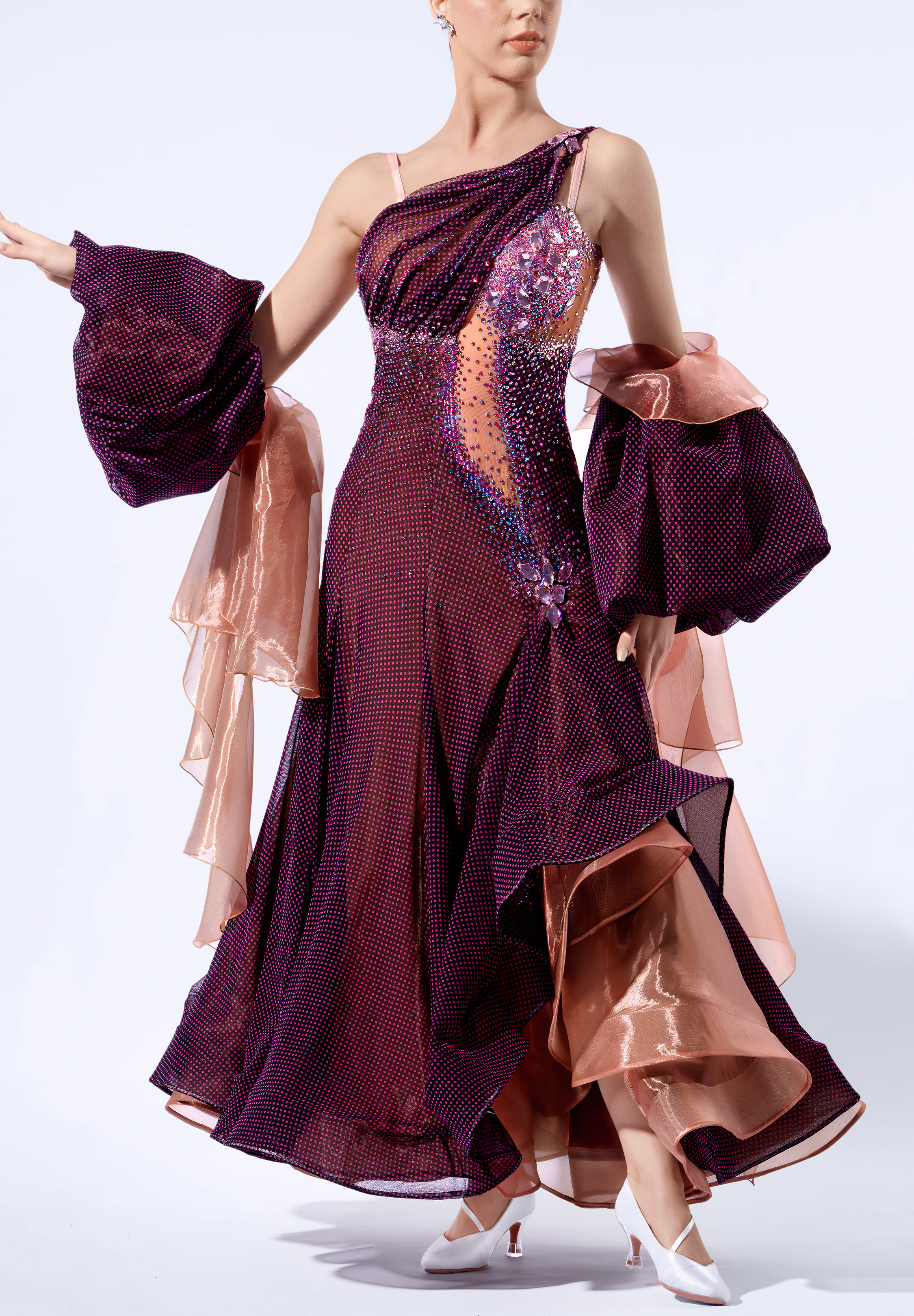 Speckled Stardust Ballroom Gown RS-B250027